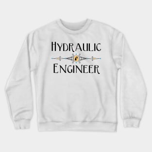 Hydraulic Engineer Decorative Line Crewneck Sweatshirt